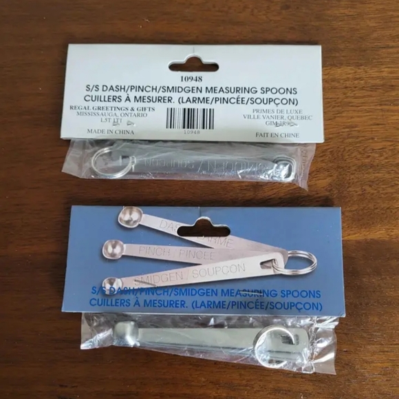 5 fo $20 Measuring Spoons Dash Pinch Smidgen - Picture 1 of 6
